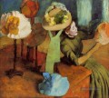 Das Hutgeschäft Edgar Degas